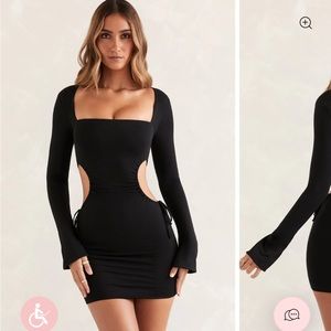 Oh Polly black dress